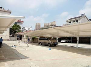 許昌膜結(jié)構車棚【廠家直銷】許昌膜結(jié)構停車棚,張拉膜車棚