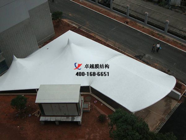 洛陽膜結(jié)構(gòu)地下車庫(kù)出入口【洛陽嘉盛光電等】設(shè)計(jì)施工案例