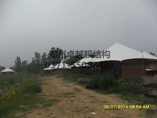 主席臺膜結(jié)構(gòu)如何設計才能力抗臺風